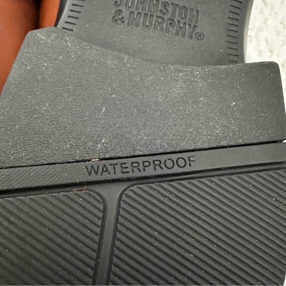 Johnston & Murphy XC4 System Waterproof Sheepskin Loafer Brown Men’s Size 8.5 M - Picture 9 of 13